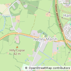 Map of Southampton, Hampshire