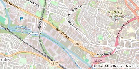 Map of Leeds