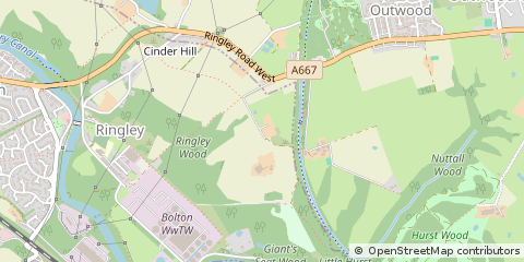 Map of Manchester