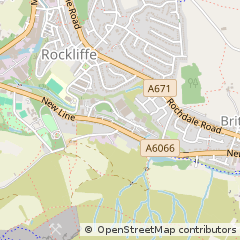 Map of Bacup