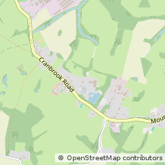 Map of Cranbrook, Kent