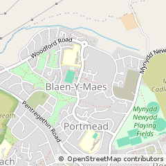 Map of Swansea
