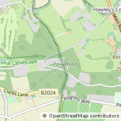 Map of Westerham, Kent