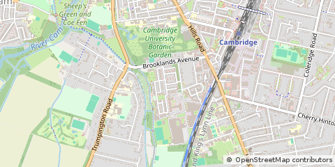 Map of Cambridge