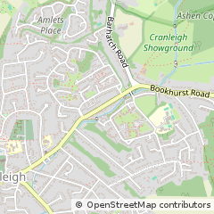 Map of Cranleigh