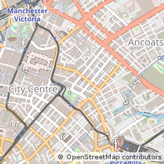 Map of Manchester