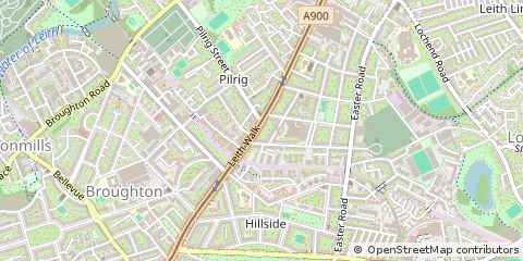 Map of Edinburgh