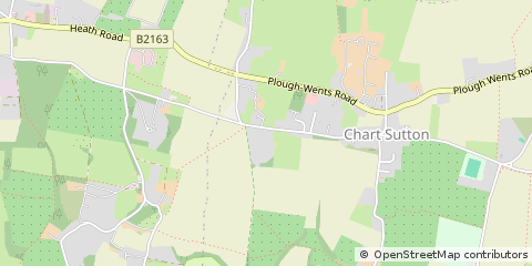 Map of Maidstone, Kent