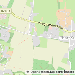 Map of Maidstone, Kent