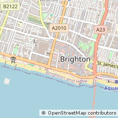 Map of Brighton