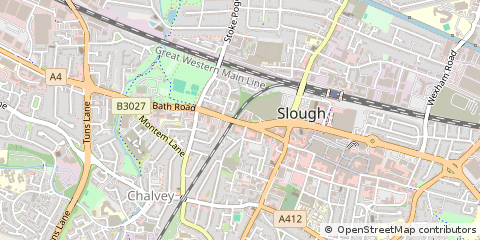 Map of Slough