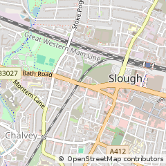 Map of Slough