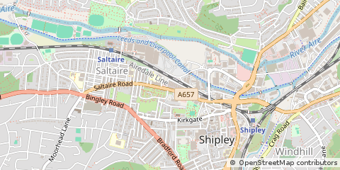 Map of Shipley