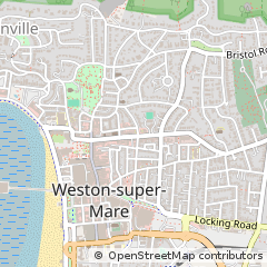 Map of Weston-Super-Mare, North Somerset