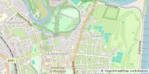 Map of Aberdeen