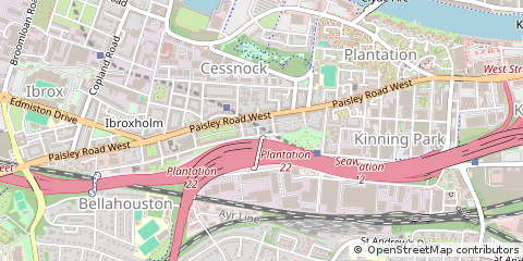 Map of Glasgow