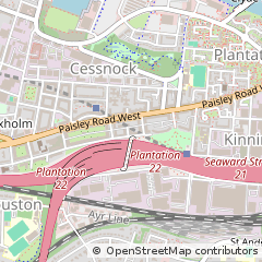 Map of Glasgow