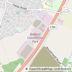Map of Bedford