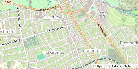 Map of Edinburgh