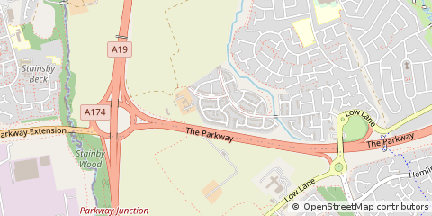 Map of Middlesbrough