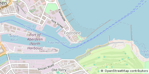 Map of Aberdeen