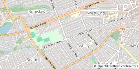 Map of Aberdeen