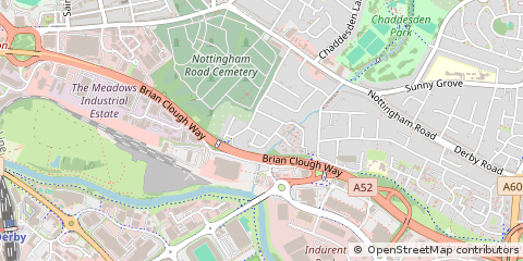 Map of Derby