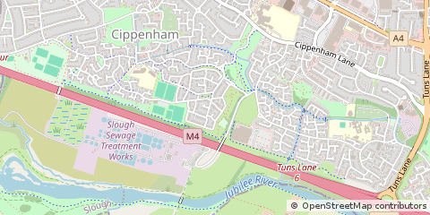 Map of Slough
