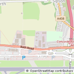 Map of Harmondsworth