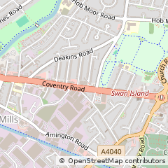 Map of Birmingham