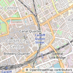 Map of Cardiff