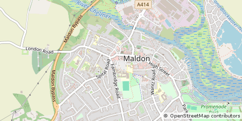 Map of Maldon
