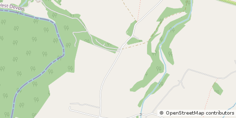 Map of Tavistock, Devon