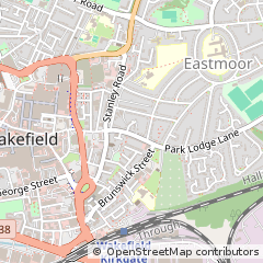 Map of Wakefield