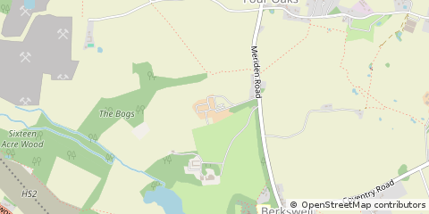 Map of Berkswell, Coventry
