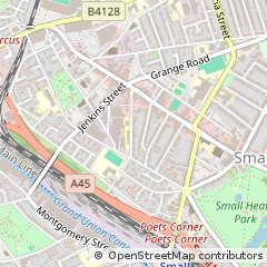Map of Birmingham