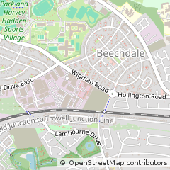 Map of Nottingham