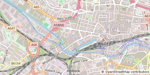 Map of Leeds