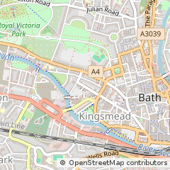 Map of Bath