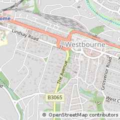 Map of Poole, Dorset