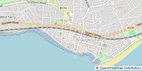 Map of Dundee