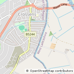 Map of Southport, Merseyside