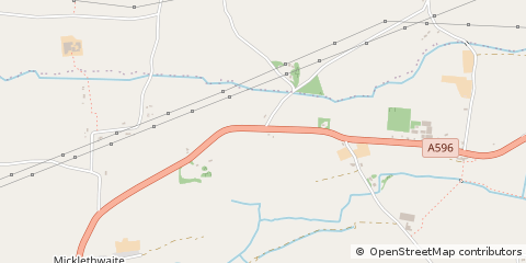 Map of Carlisle, Cumbria