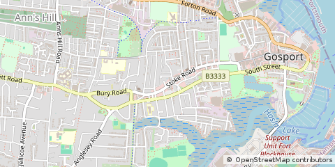 Map of Gosport