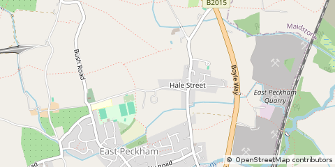 Map of Tonbridge