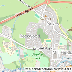 Map of Skipton, N. Yorkshire