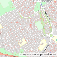 Map of Hull, East Riding of Yorkshire