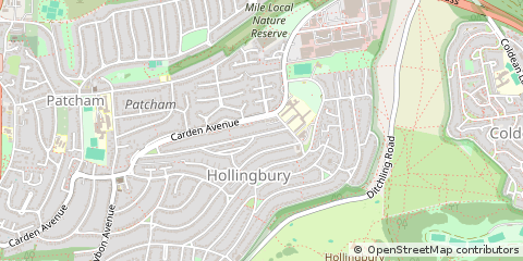 Map of Brighton