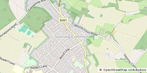 Map of Reading