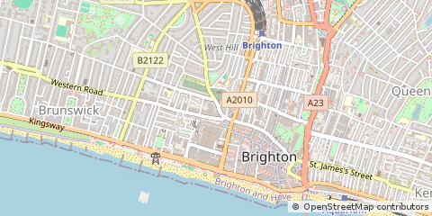 Map of Brighton